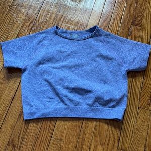 Workout compress crop top